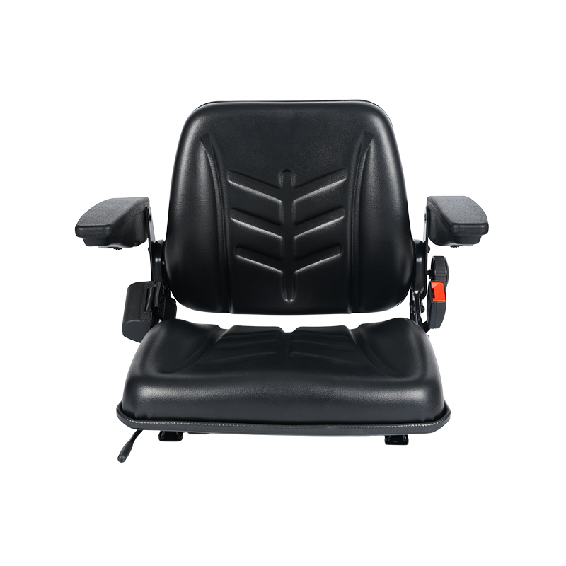 BF8-2ABCD Kursi Forklift Ekonomis Keselamatan Nyaman untuk forklift pembakaran internal dengan Sabuk Pengaman