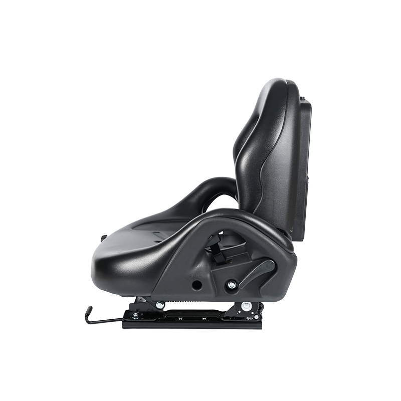 Kursi Suspensi Bersertifikat BF5-3 EN13490 IT1+IT2 dengan Sabuk Pengaman & Sakelar OPS | Desain Operator Lebar Kompatibel dengan Forklift Hangcha, Nissan, TCM, Mitsubishi