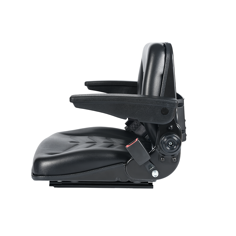 BF8-2ABCD Kursi Forklift Ekonomis Keselamatan Nyaman untuk forklift pembakaran internal dengan Sabuk Pengaman