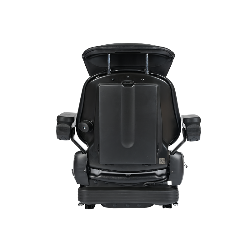 BF16MCD EN13490 IT1+IT2 & ISO7096 Kursi Suspensi Mekanis Profil Rendah Bersertifikat Ganda Sabuk pengaman terintegrasi dan sakelar OPS