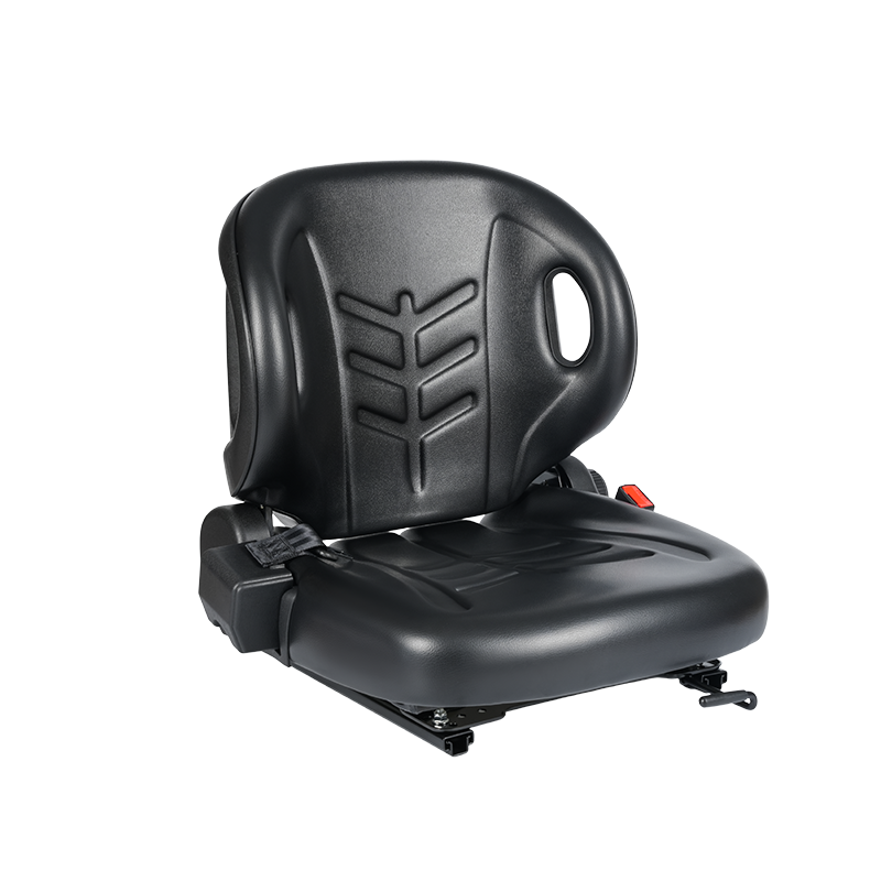 BF2-2 Kursi Operator Penumpuk Listrik Universa - Kain Peregangan 4 Arah Lapis Hitam Tahan Air dengan Sakelar Sensor OPS & Sandaran yang Dapat Disesuaikan Kompatibel dengan Hangcha, Toyota